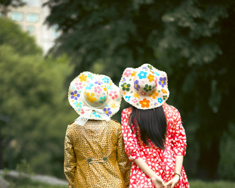 Hand-Painted Sun Hats