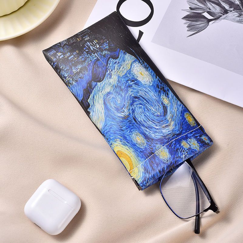 Van Gogh Magnetic Glasses Pouch