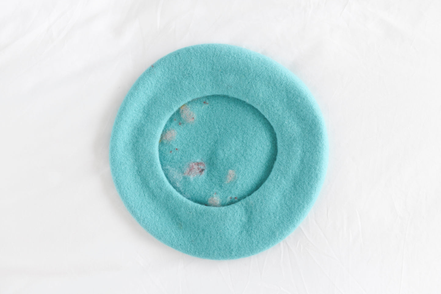 Koi Fish - Hand Felted Wool Beret