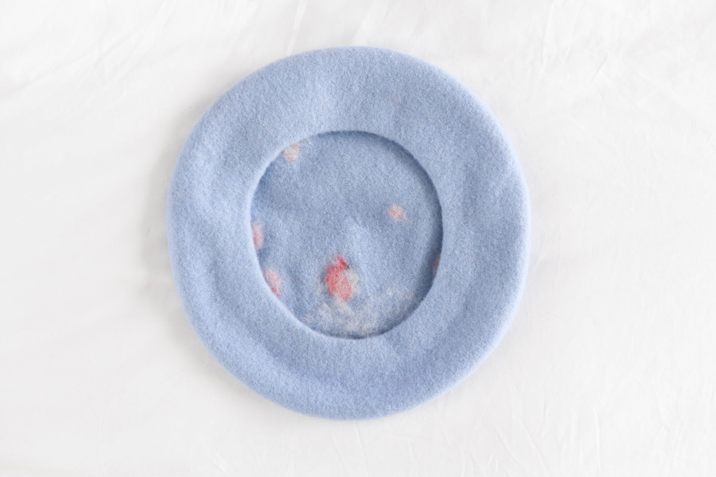 Koi Fish - Hand Felted Wool Beret