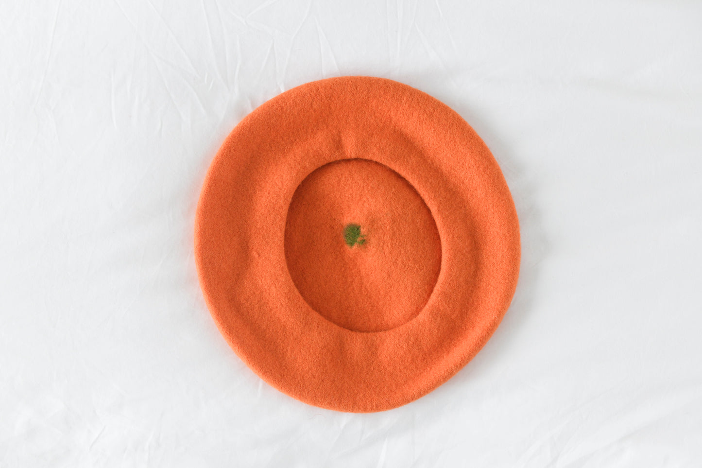 Orange Beret - Fruit Inspired Artisan Headwear