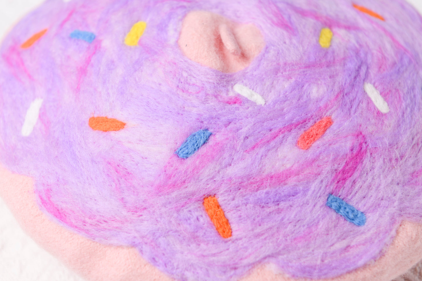 Donut Beret - Hand Felted Wool Hat