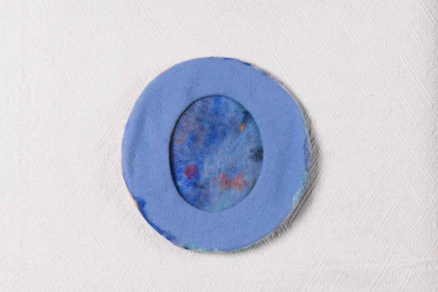 Monet Impression Sunrise - Hand Felted Wool Beret