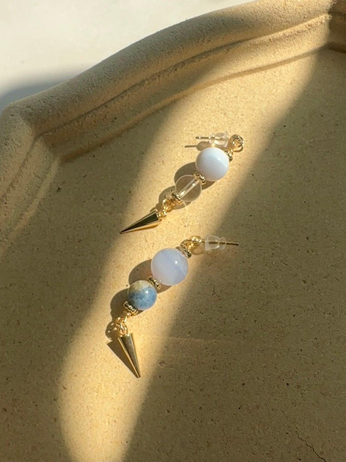 Monet Impression Sunrise - Handmade Earrings