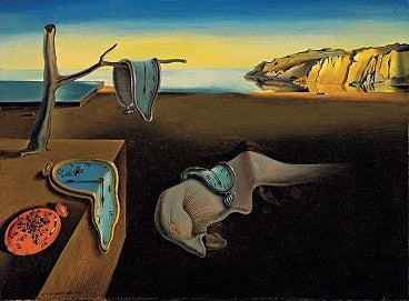 Dali Melting Clock - Interactive Handmade Beret